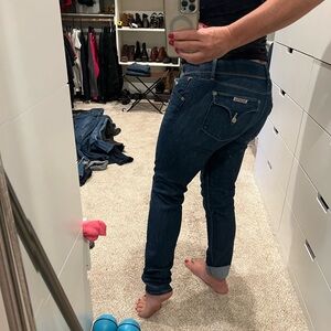 Hudson straight leg jeans. Like new